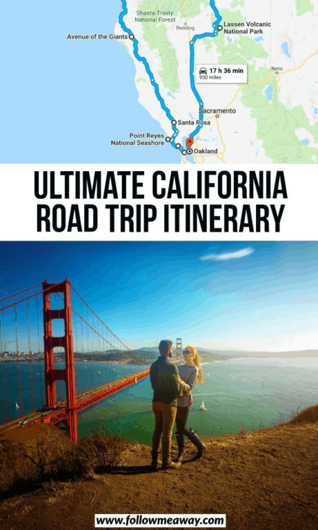 The Perfect Northern California Road Trip Itinerary - Follow Me Away