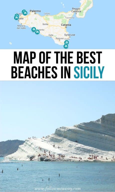 12 Beautiful Beaches In Sicily + Map To Find Them - Follow Me Away