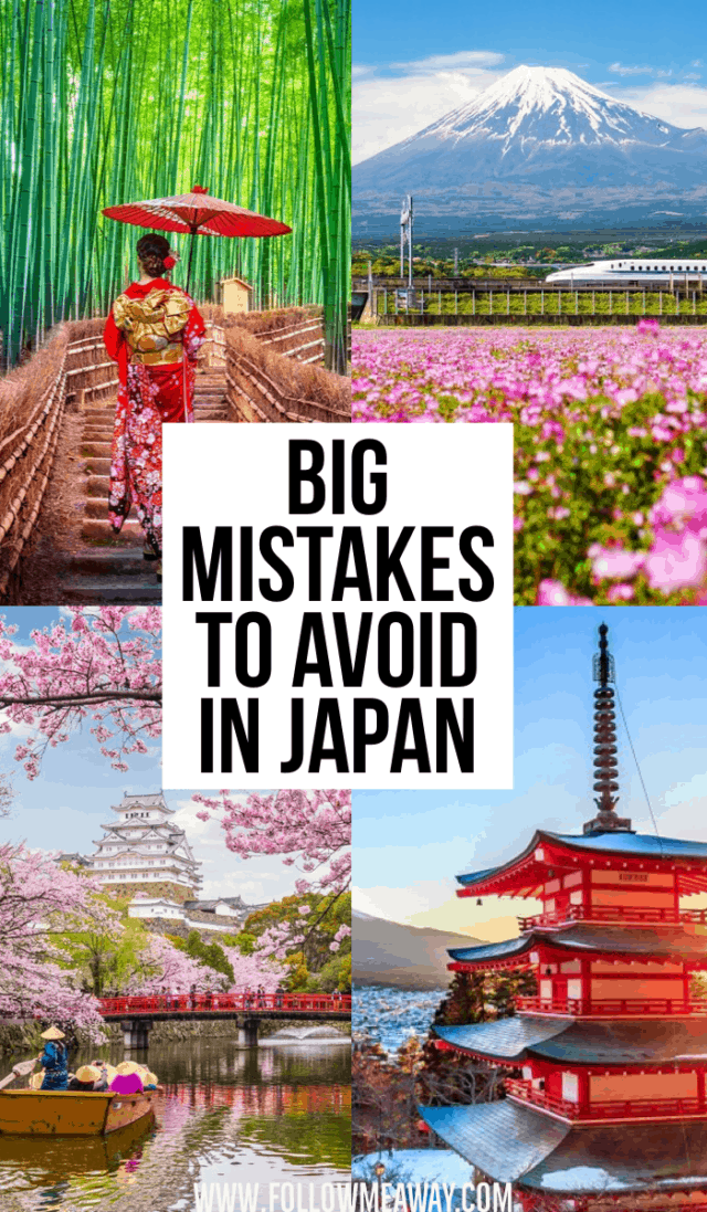 7 Big Mistakes To Avoid When Planning A Trip To Japan - Follow Me Away