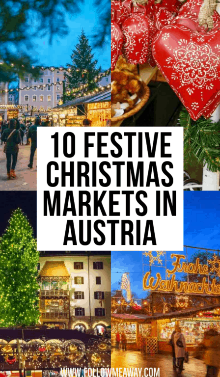 10 Festive Christmas Markets In Austria You Must See In 2020 - Follow Me Away