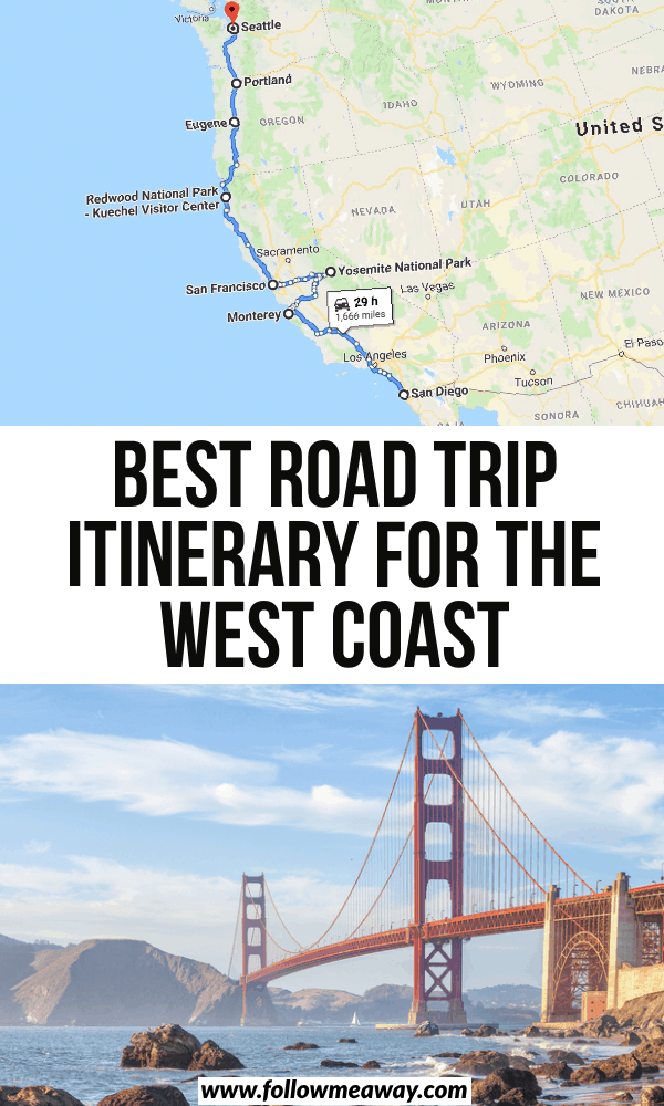 fun trips on the west coast