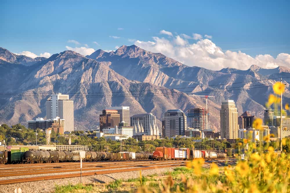 Salt Lake City donde comienza su viaje por carretera en Utah