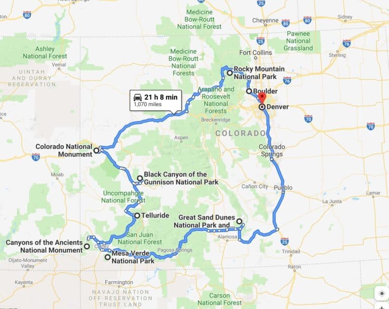 Bucket-List Colorado Road Trip Itinerary You Should Steal - Follow Me Away