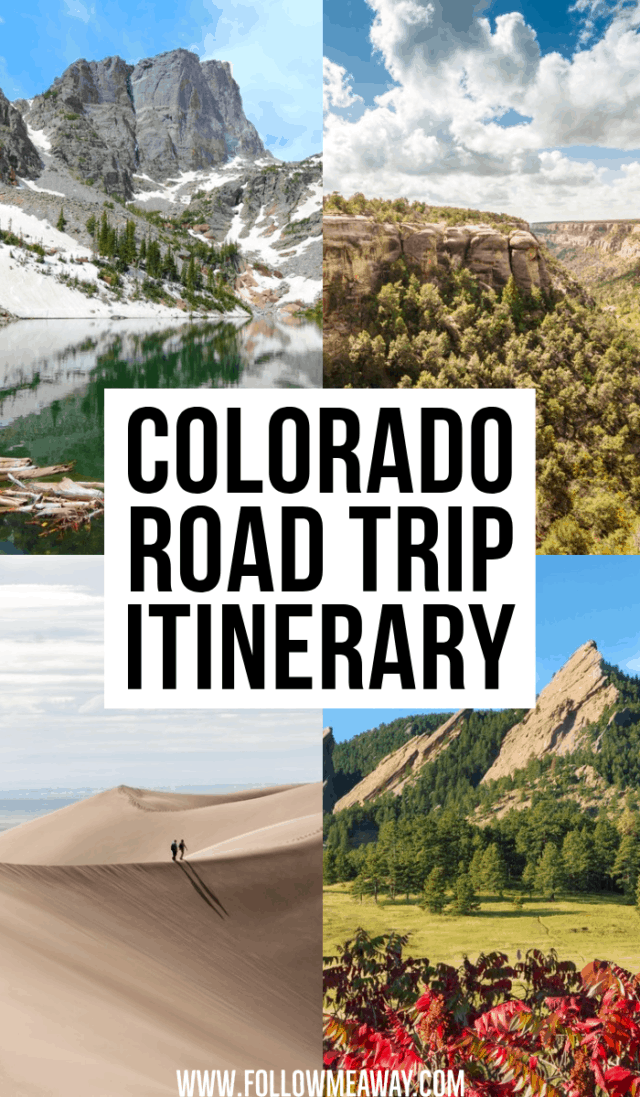 best colorado trip itinerary