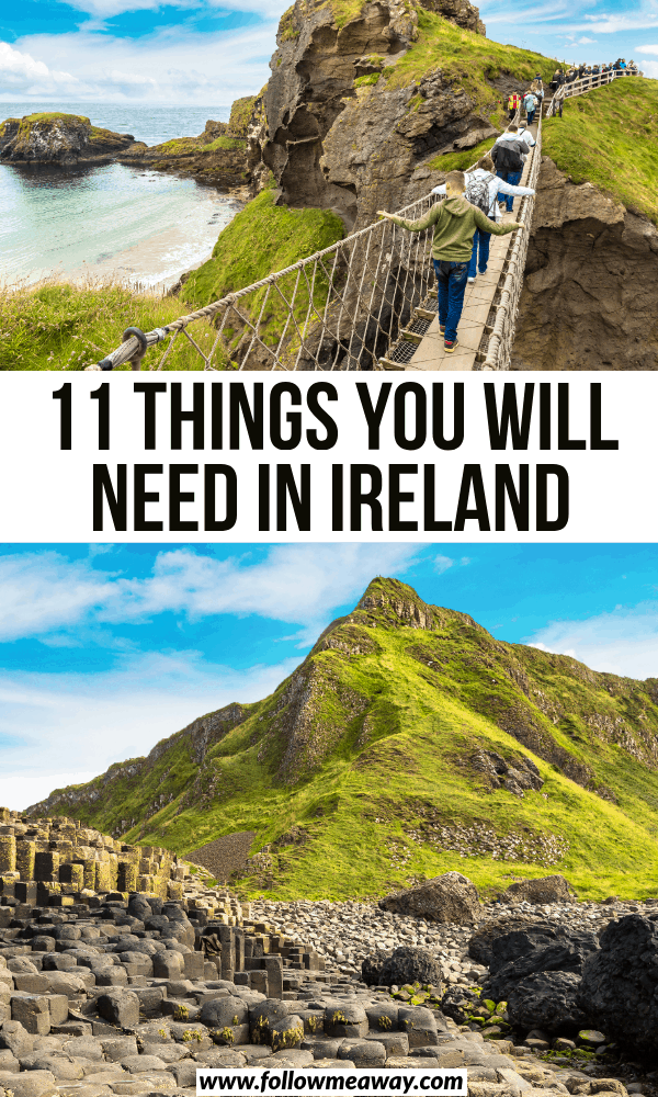 Ireland Packing List: 11 Things You Are FORGETTING!! - Follow Me Away