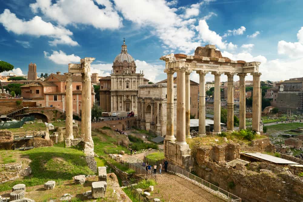 Foro Romano 4 dias em Roma