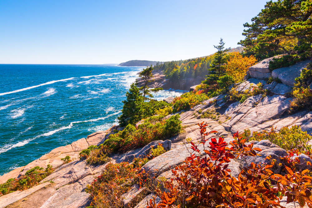 Acadia National Park is one of the few national parks on the east coast! 