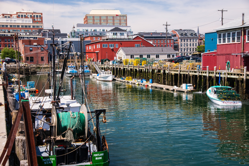 The Old Port is the coolest little fishing town in Maine!