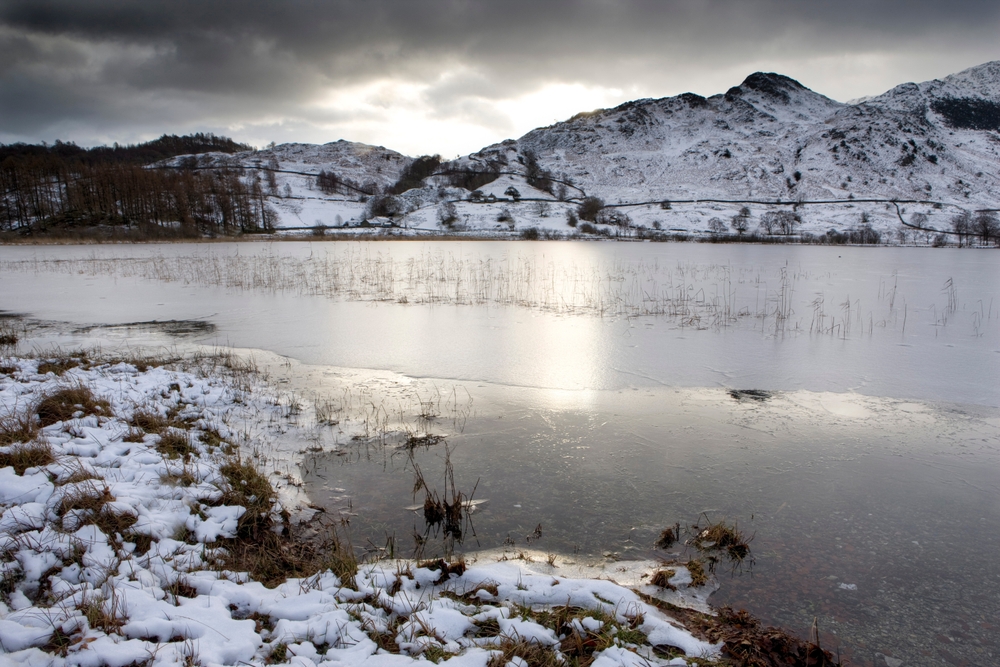 Although this photo is not a picture of the town itself, Ambleside is one of the best Christmas towns in Europe, and even the tours of the Lake District are magical, as the lake freezes over and the white capped landscape sets a winter wonderland tone. 