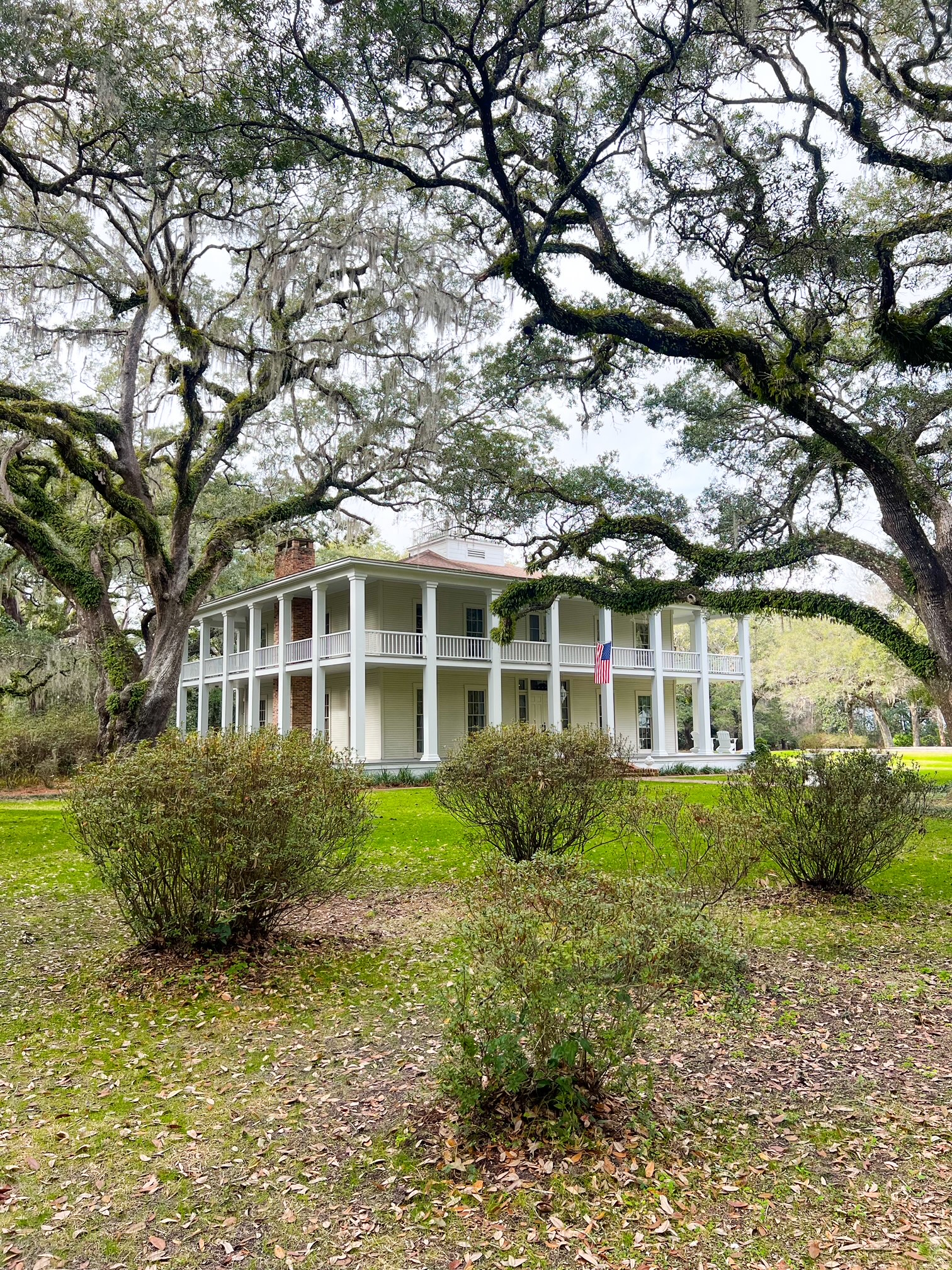 Eden Gardens State Park the two-story mansion with white columns, and its large porch will transport you back in time, as you wander the grounds!