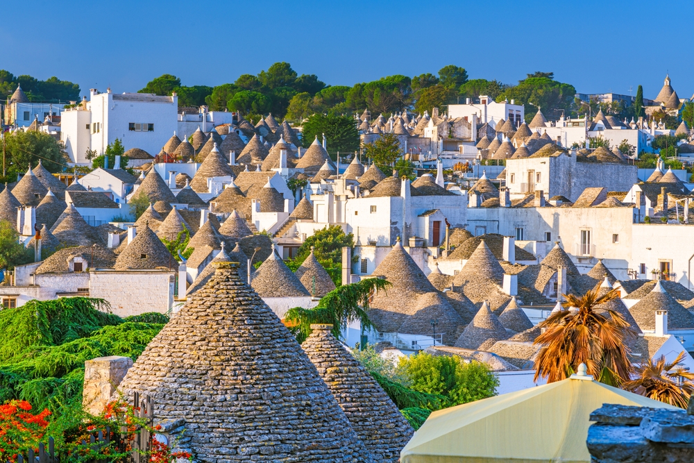 Alberobello, Italy old town view with traditional trullo Houses. One of the European towns you have never heard of. 